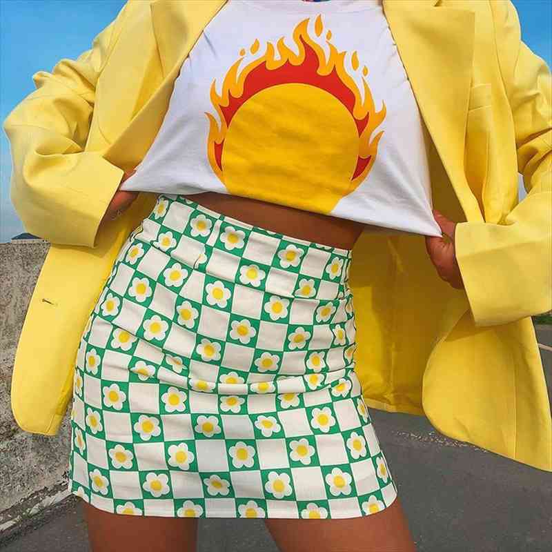 kawaii floral y2k skirts high waisted straight skirts vintage sweet cute short skirt fashion korean female summer party, Black
kawaii floral y2k skirts high waisted straight skirts vintage sweet cute short skirt fashion korean female summer party, Black