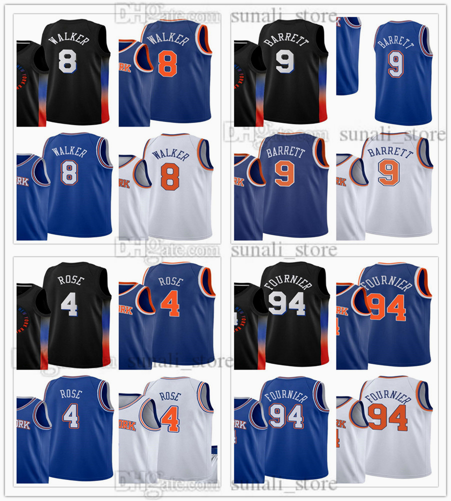 2021 Trade Basketball Jerseys Kemba Walker 8 R.J. Barrett 9 Evan Fournier 94 Derrick Rose 4 Black Blue White Color Breathable Shirts
2021 Trade Basketball Jerseys Kemba Walker 8 R.J. Barrett 9 Evan Fournier 94 Derrick Rose 4 Black Blue White Color Breathable Shirts