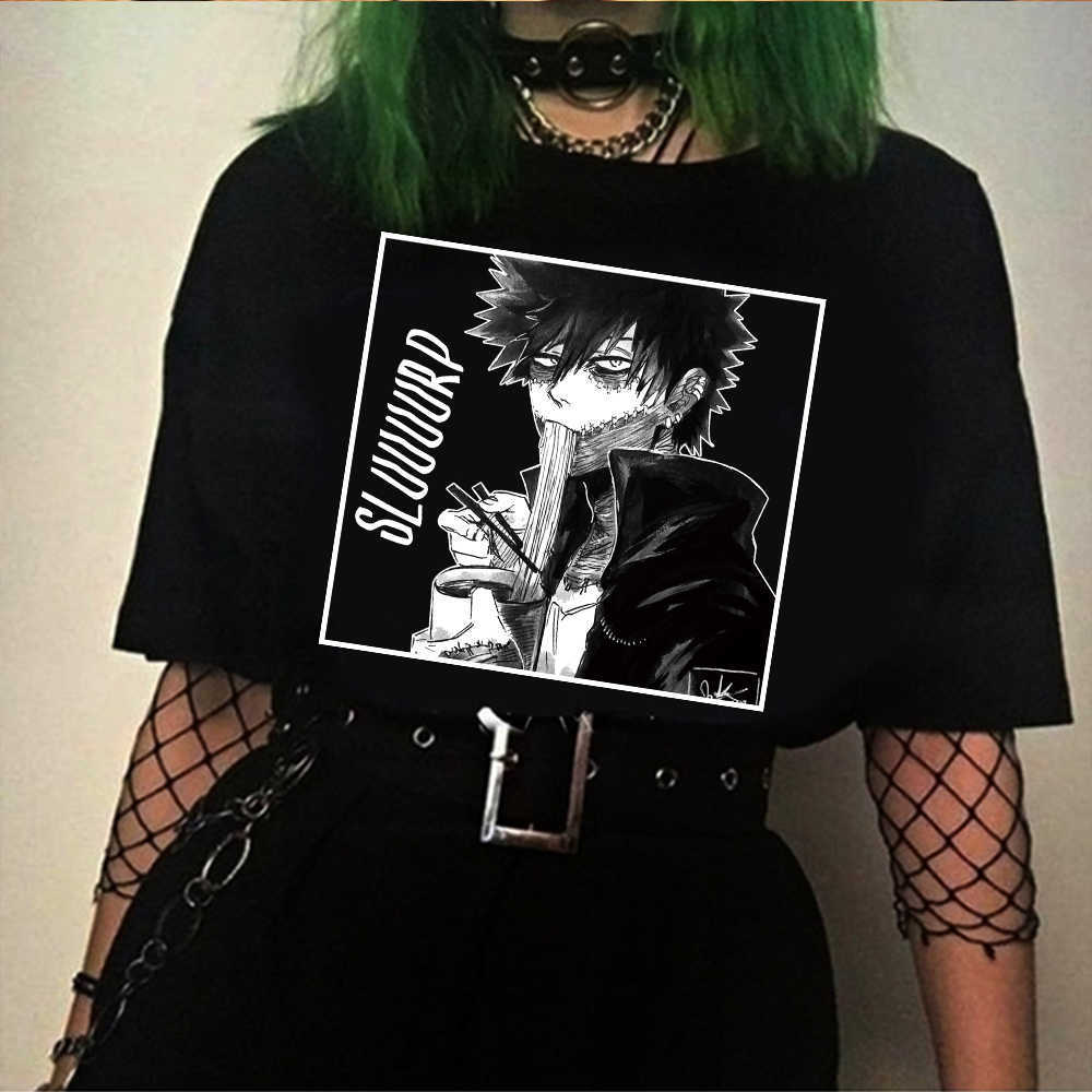 2020 My Hero Academia T Shirt Dabi Sluuuurp Noodles T-shirt Graphic Tops Tees Male Unisex X0621, Black
2020 My Hero Academia T Shirt Dabi Sluuuurp Noodles T-shirt Graphic Tops Tees Male Unisex X0621, Black