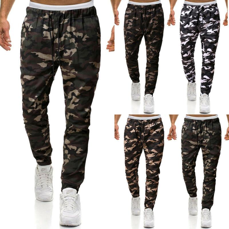 Men's Pants Mens Camo Casual Drawstring Trousers Camouflage Joggers Sports Gym Slim, Black
Men's Pants Mens Camo Casual Drawstring Trousers Camouflage Joggers Sports Gym Slim, Black