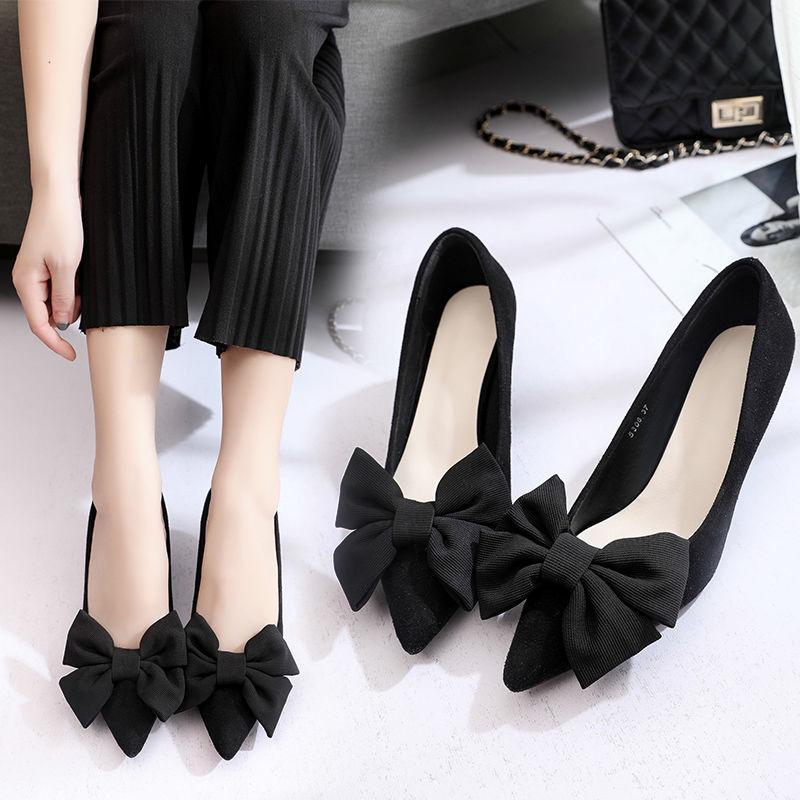 Dress Shoes Women Heels Spring Autumn Women's Heel Bowknot High Chaussure Femme Zapatos Mujer, The size of black
Dress Shoes Women Heels Spring Autumn Women's Heel Bowknot High Chaussure Femme Zapatos Mujer, The size of black