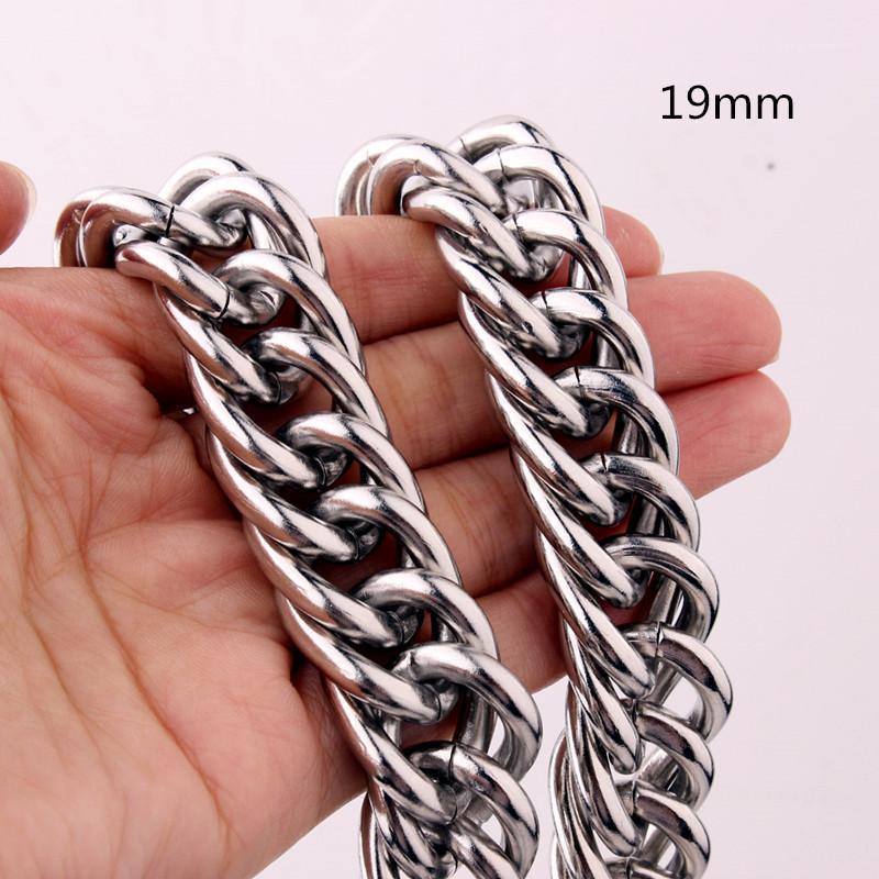 19mm 316L Stainless Steel Curb Cuban Link Chain For Rock Hip Hop Men 23.6inch Long Cool Necklace Jewelry Chains
19mm 316L Stainless Steel Curb Cuban Link Chain For Rock Hip Hop Men 23.6inch Long Cool Necklace Jewelry Chains