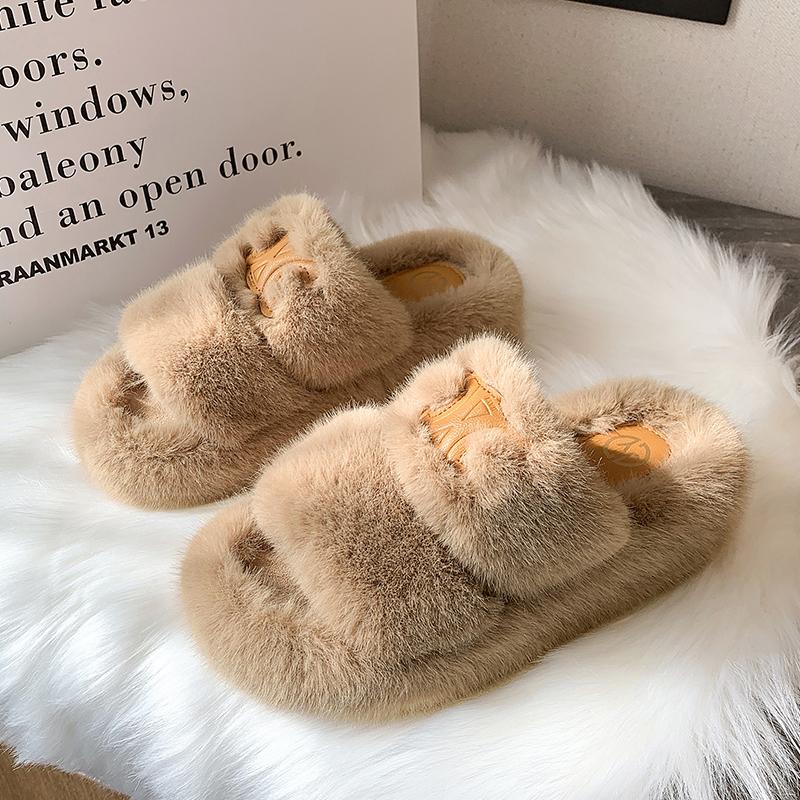 Slippers Real Fur Women Shoes Woman Outdoor 2021 Autumn Fluffy Sandals Flat Plush Warm Winter Slides, Black
Slippers Real Fur Women Shoes Woman Outdoor 2021 Autumn Fluffy Sandals Flat Plush Warm Winter Slides, Black