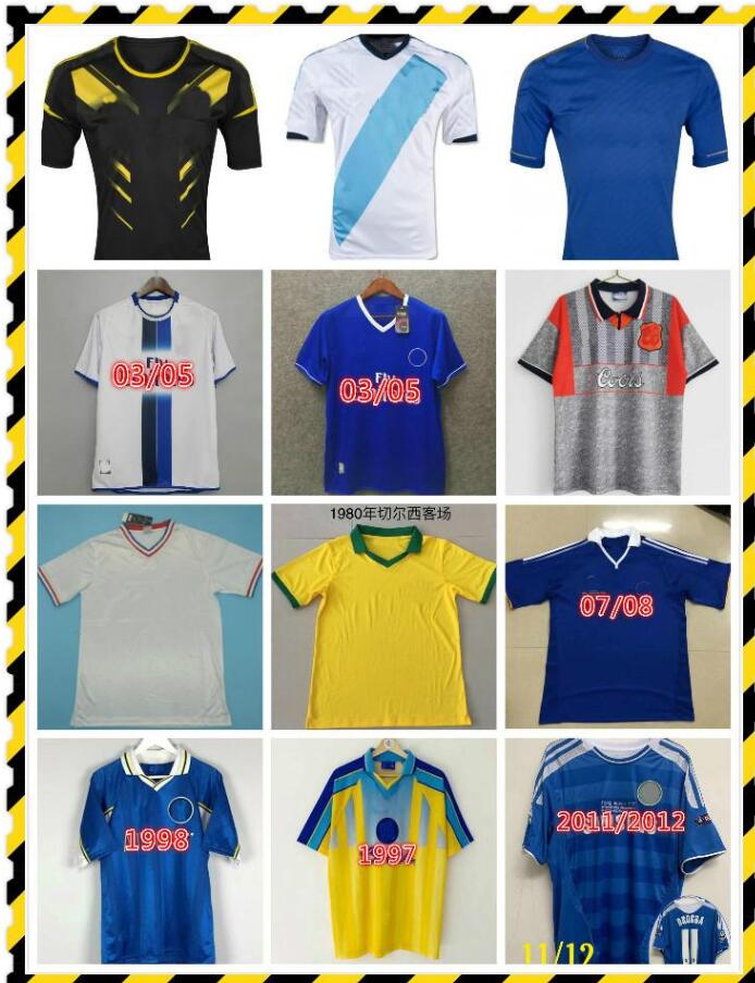 11 12 Retro Soccer Jersey Lampard Torres Drogba 2011 2004 Final Terry David Luiz MATA Football Shirts Camiseta Crespo Hasselbaink 03 05 06, Black;yellow
11 12 Retro Soccer Jersey Lampard Torres Drogba 2011 2004 Final Terry David Luiz MATA Football Shirts Camiseta Crespo Hasselbaink 03 05 06, Black;yellow