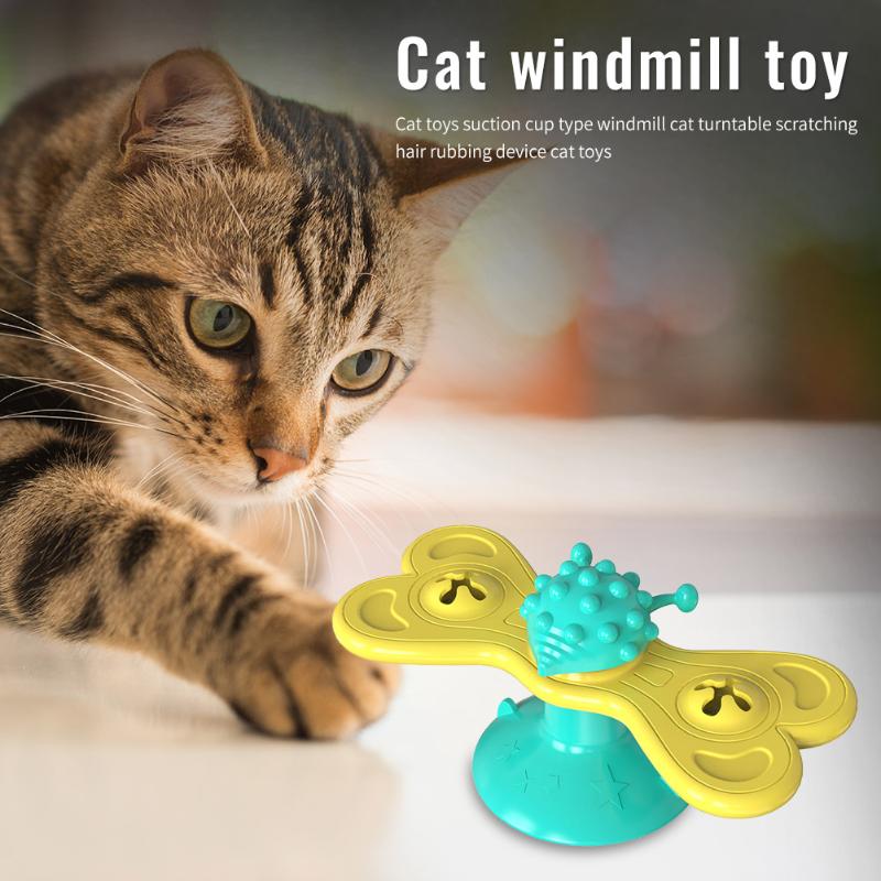 Cat Butterfly Spinning Windmill Scratching Turntable Interactive Teaser Toy Scratch Hair Brush Grooming Shedding Massage Toys
Cat Butterfly Spinning Windmill Scratching Turntable Interactive Teaser Toy Scratch Hair Brush Grooming Shedding Massage Toys