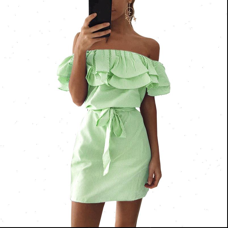 Women Dresses Striped Plus size Summer Dress Ruffle Collar Bandage Sundress Casual Sexy Bodycon Vestido De Festa ONY0304, Black;gray
Women Dresses Striped Plus size Summer Dress Ruffle Collar Bandage Sundress Casual Sexy Bodycon Vestido De Festa ONY0304, Black;gray