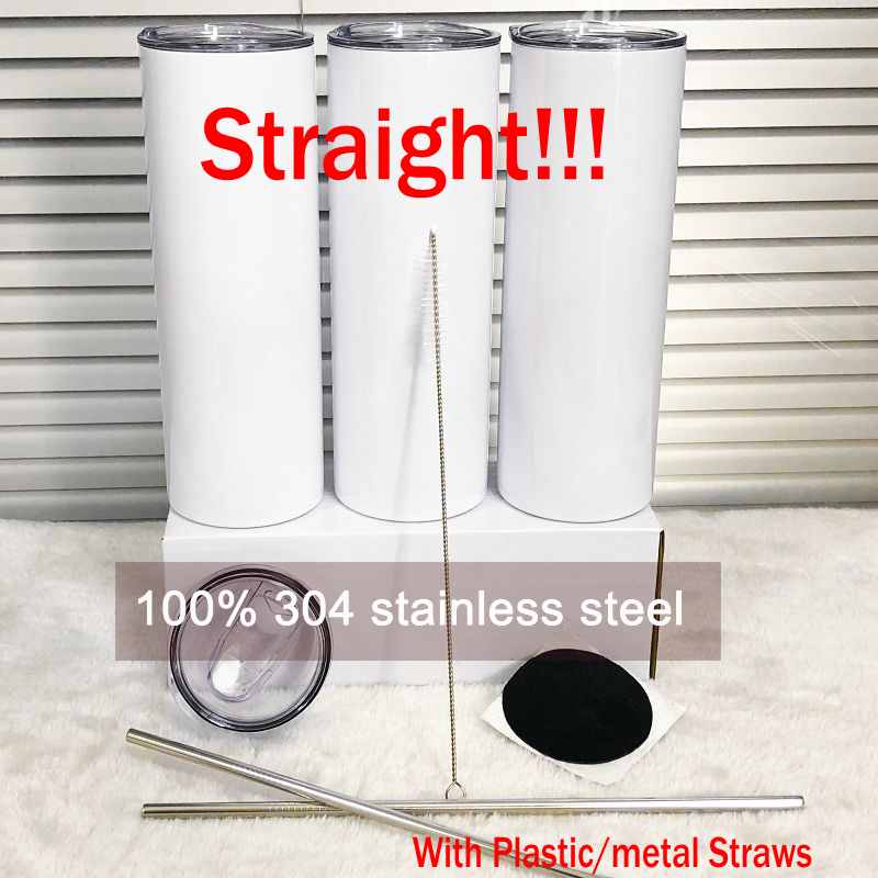 DIY sublimation Wine Glasses tumbler 20oz straight tumblers plastic straw 100% 304 stainless steel slim tumble vacuum insulated travel mug gifts CY16
DIY sublimation Wine Glasses tumbler 20oz straight tumblers plastic straw 100% 304 stainless steel slim tumble vacuum insulated travel mug gifts CY16