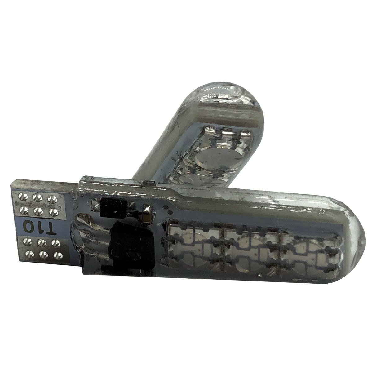 12V T10 W5W Silicone Car RGB 5050 6SMD LED Side Wedge Light Dome Reading Lamp Flash Strobe Decoration Lights Remote Controller