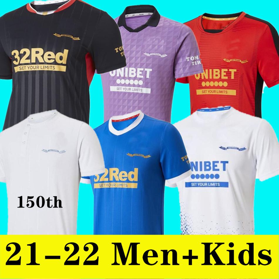 2021 2022 Rangers 150th Anniversary Soccer Jerseys third away Glasgow TRAINING CHAMPIONS 55 DEFOE HAGI BARKER TAVERNIER 21 22 Football Shirts Men + kids kit tops home, Adult 150th
2021 2022 Rangers 150th Anniversary Soccer Jerseys third away Glasgow TRAINING CHAMPIONS 55 DEFOE HAGI BARKER TAVERNIER 21 22 Football Shirts Men + kids kit tops home, Adult 150th
