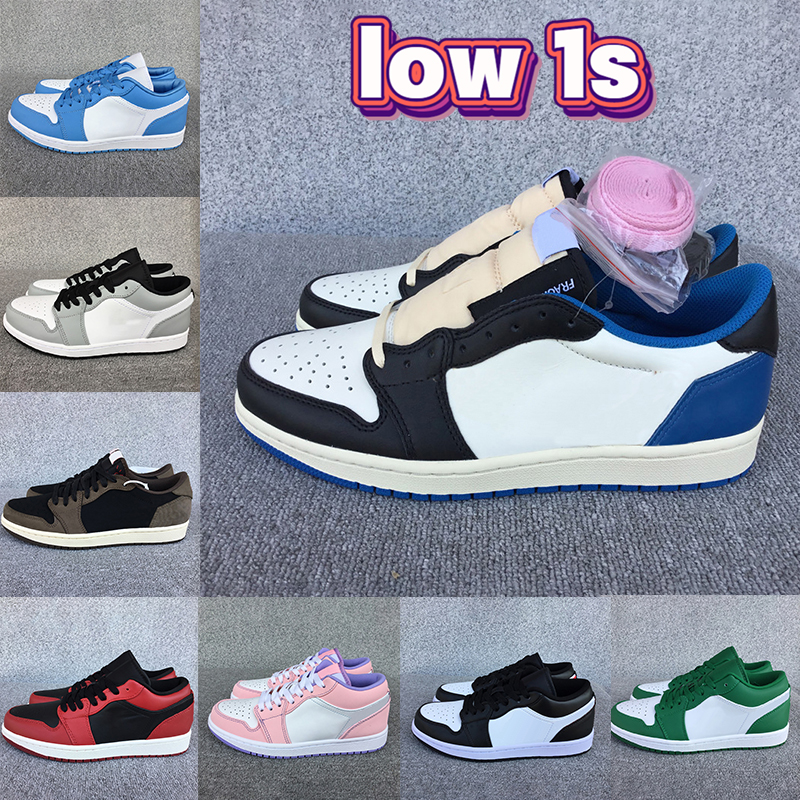 2021 low 1 1s Basketball Shoes UNC university blue cactus black royal light smoke grey reverse bred guava ice white men women Sneakers, 46# bubble wrap packaging
2021 low 1 1s Basketball Shoes UNC university blue cactus black royal light smoke grey reverse bred guava ice white men women Sneakers, 46# bubble wrap packaging