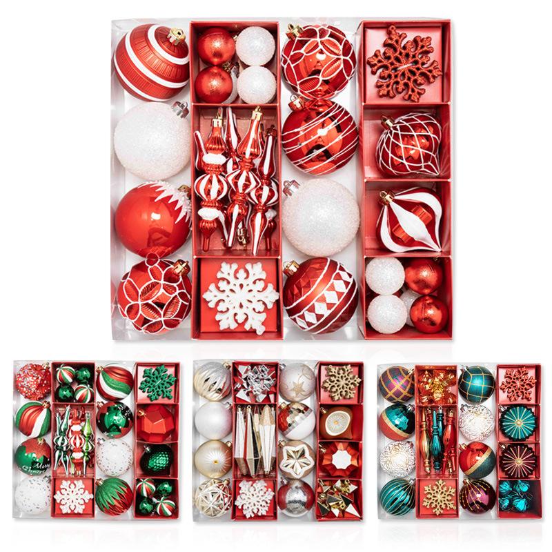 Party Decoration 50Pcs Christmas Tree Hanging Ball Plastic Ornaments Xmas Pendants Wedding Year Decor
Party Decoration 50Pcs Christmas Tree Hanging Ball Plastic Ornaments Xmas Pendants Wedding Year Decor