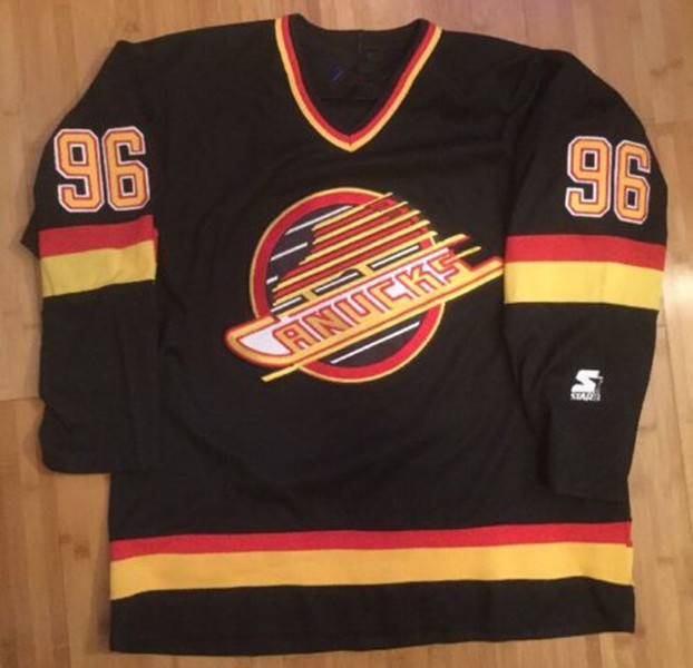 96 Pavel Bure Starter Vancouver Canucks Hockey Jersey Embroidery Stitched Customize any number and name Jerseys, Black
96 Pavel Bure Starter Vancouver Canucks Hockey Jersey Embroidery Stitched Customize any number and name Jerseys, Black