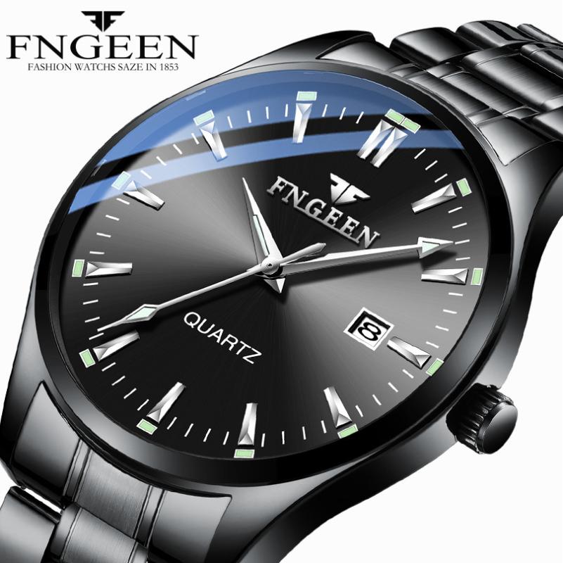 Wristwatches FNGEEN Watch Men Relogio Masculino Mens Watches Top Fashion Quartz Wrist Male Clock Sport Business, Slivery;brown
Wristwatches FNGEEN Watch Men Relogio Masculino Mens Watches Top Fashion Quartz Wrist Male Clock Sport Business, Slivery;brown