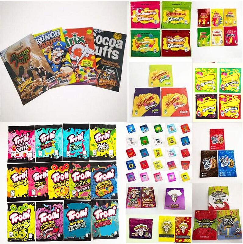 Full 4 types 400MG Edibles Mylar Bag CRUNCH BERRIES COCOA PUFFS TRIX Smell Proof Gummies Bags
Full 4 types 400MG Edibles Mylar Bag CRUNCH BERRIES COCOA PUFFS TRIX Smell Proof Gummies Bags