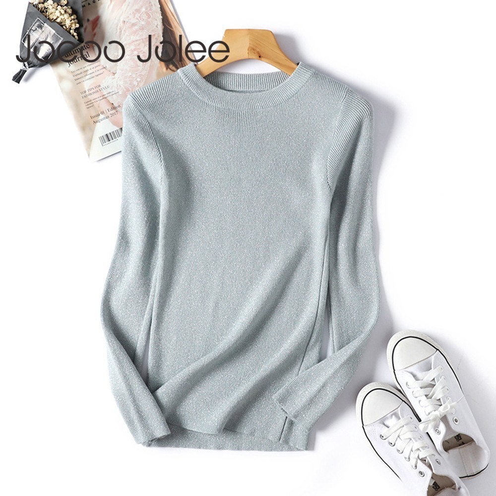 Jocoo Jolee Shiny Lurex Turtleneck Sweater Women Pullover Knitted Slim Winter Cashmere Sweaters Women Jumpers Basic Black Pink 210518, Dark khaki
Jocoo Jolee Shiny Lurex Turtleneck Sweater Women Pullover Knitted Slim Winter Cashmere Sweaters Women Jumpers Basic Black Pink 210518, Dark khaki