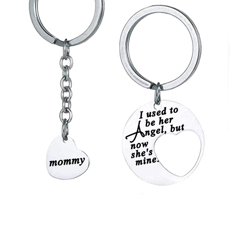 Mommy/Daddy Mothers Day Gift Letters Heart Combination Keychain Thanksgiving Party Favors Fathers Day Personalised Gift
Mommy/Daddy Mothers Day Gift Letters Heart Combination Keychain Thanksgiving Party Favors Fathers Day Personalised Gift