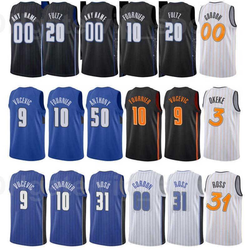 Print Basketball Evan Fournier Jersey 10 Markelle Fultz 20 Dwayne Bacon 8 Terrence Ross 31 Aaron Gordon Nikola Vucevic City Earned Edition, Navy blue
Print Basketball Evan Fournier Jersey 10 Markelle Fultz 20 Dwayne Bacon 8 Terrence Ross 31 Aaron Gordon Nikola Vucevic City Earned Edition, Navy blue