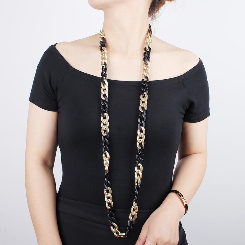 Chains JID Punk Long Chain Necklace Gold Black Color Plastic Men 2021 Trend Hip Hop Women Jewelry Gothic Body Decor, Silver
Chains JID Punk Long Chain Necklace Gold Black Color Plastic Men 2021 Trend Hip Hop Women Jewelry Gothic Body Decor, Silver