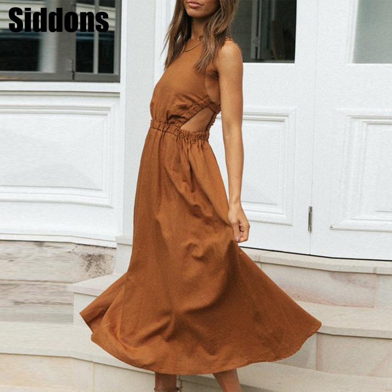 Casual Dresses Sexy Women Hollow Out Backless Summer Dress Slash Neck Straps A-Line High Waist Lady Long Party, Black;gray
Casual Dresses Sexy Women Hollow Out Backless Summer Dress Slash Neck Straps A-Line High Waist Lady Long Party, Black;gray
