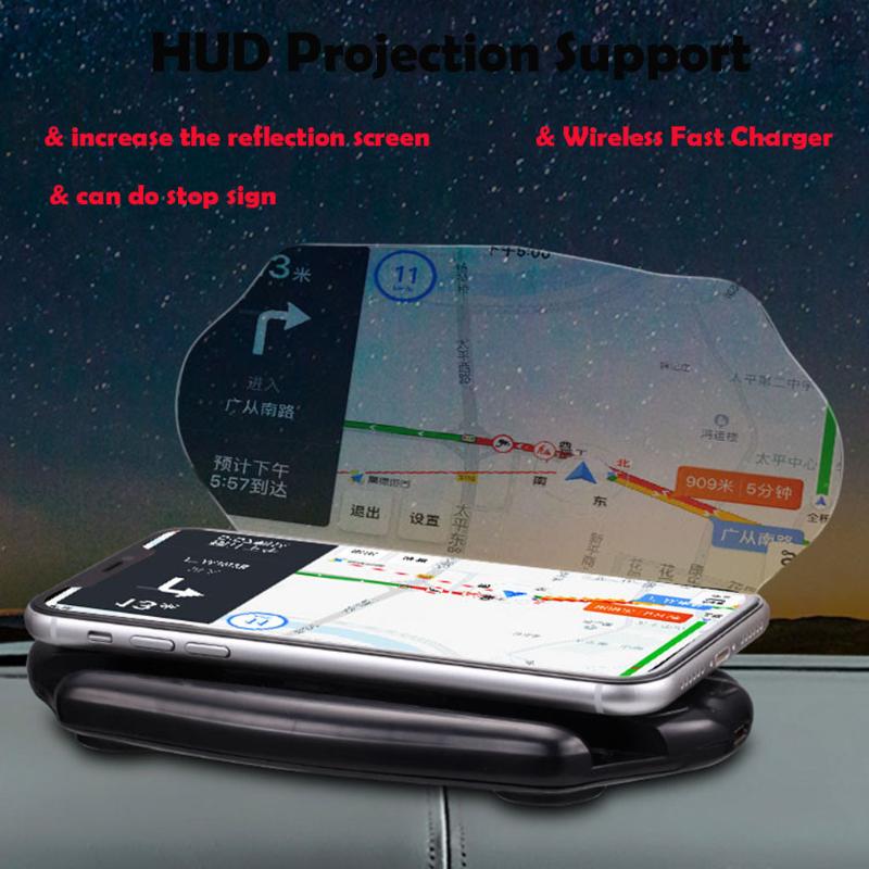 Cell Phone Mounts & Holders Head-Up Frame Projector Holder Car Stand With 10W Qi Wireless Charger For HUAWEI
Cell Phone Mounts & Holders Head-Up Frame Projector Holder Car Stand With 10W Qi Wireless Charger For HUAWEI