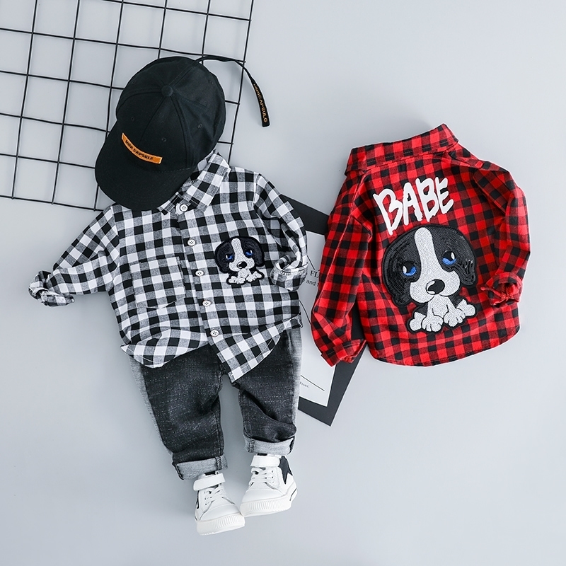 Spring Autumn Baby Girls Boys Clothing Sets Lapel Plaid Shirt Jeans Kids Cartoon Children Costume Infant Leisure Clothes Suits, White
Spring Autumn Baby Girls Boys Clothing Sets Lapel Plaid Shirt Jeans Kids Cartoon Children Costume Infant Leisure Clothes Suits, White