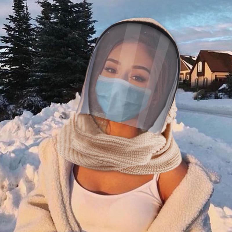 Berets Full Face Cover Mask Neck Protection Hood Hat Winter Excellent Scarf Warm Masks, Brown
Berets Full Face Cover Mask Neck Protection Hood Hat Winter Excellent Scarf Warm Masks, Brown