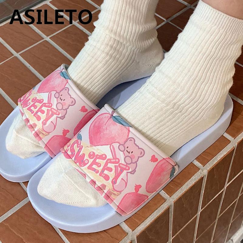 2021 Women Slippers Couple Open Toe 2.5cm Heels Slip-On Cartoon Sweet Bear Cute Peach Stylish Big Size 41 F1164, Black
2021 Women Slippers Couple Open Toe 2.5cm Heels Slip-On Cartoon Sweet Bear Cute Peach Stylish Big Size 41 F1164, Black