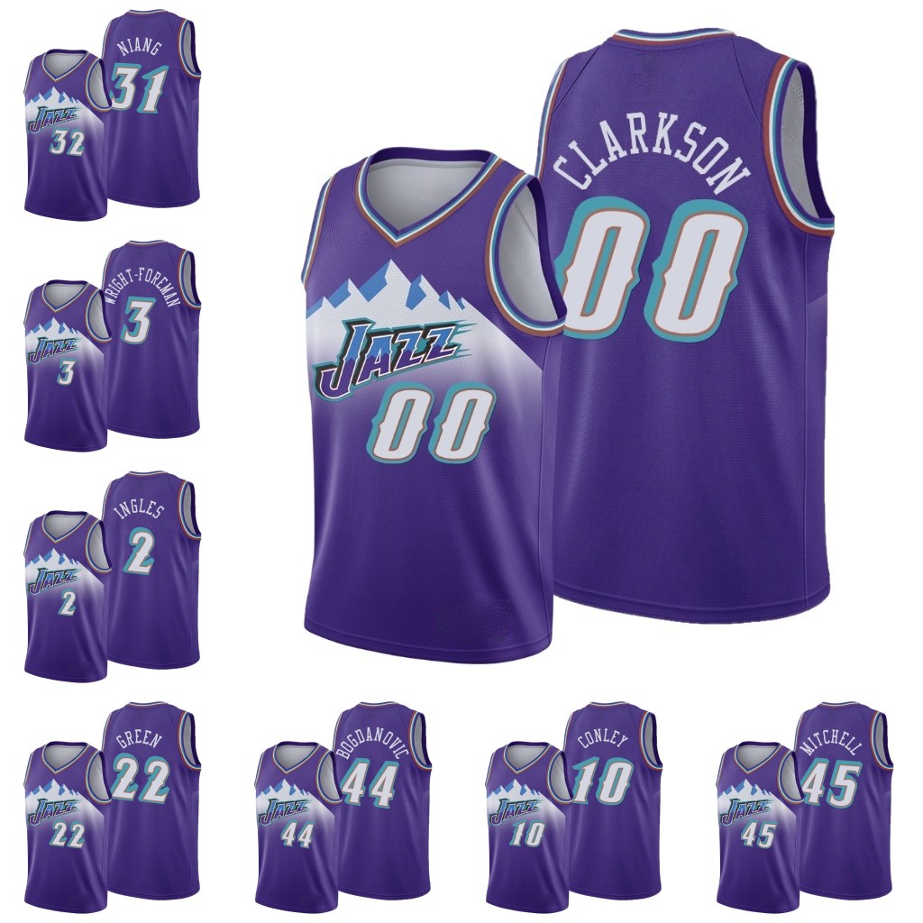 Utah Jazz Men Bojan Bogdanovic Donovan Mitchell Georges Niang Jeff Green Joe Ingles Justin Wright-Foreman Jersey
Utah Jazz Men Bojan Bogdanovic Donovan Mitchell Georges Niang Jeff Green Joe Ingles Justin Wright-Foreman Jersey
