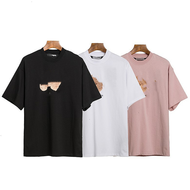 ss Summer Men And Womens T shirts Stylist Tees same palm palms angels Printed short sleeve truncated bear T-shirt, White;black
ss Summer Men And Womens T shirts Stylist Tees same palm palms angels Printed short sleeve truncated bear T-shirt, White;black