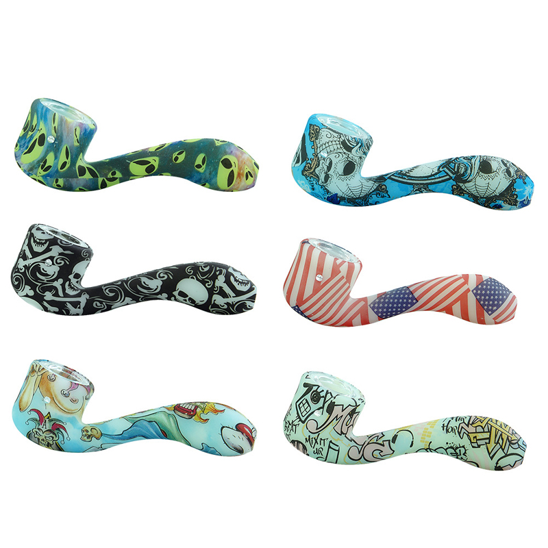 Glow in the Dark Silicone Pipe for 7 Word Shape Glass Smoking Accessories Color Ultimate Tool Oil Herb Hidden Bowl Tobacco Pipes
Glow in the Dark Silicone Pipe for 7 Word Shape Glass Smoking Accessories Color Ultimate Tool Oil Herb Hidden Bowl Tobacco Pipes
