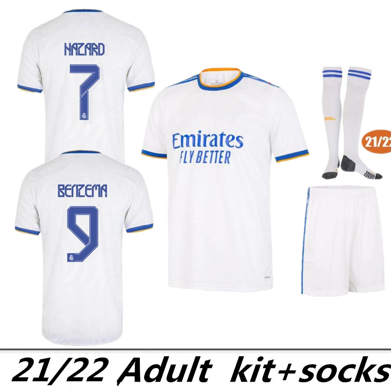 adult 22 21 Real madrid Soccer jerseys 2022 2021 HAZARD BENZEMA MODRIC isco ASENSIO camiseta de futbol football shirts kit+socks
adult 22 21 Real madrid Soccer jerseys 2022 2021 HAZARD BENZEMA MODRIC isco ASENSIO camiseta de futbol football shirts kit+socks