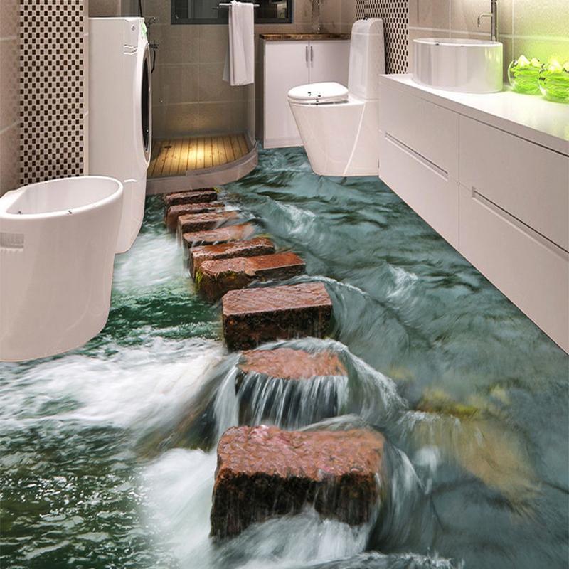 Wallpapers 3D Floor Tiles Wall Paper Sticker Classic Stone Path River Po Murals Bathroom Living Room Bedroom Waterproof, As pic
Wallpapers 3D Floor Tiles Wall Paper Sticker Classic Stone Path River Po Murals Bathroom Living Room Bedroom Waterproof, As pic