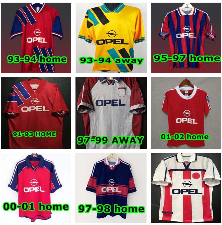 Matthäus #10 94 95 96 97 98 99 00 01 Bayern retro jerseys Munich 02 final ELBER zickle EFFENBERG Pizarro SCHOLL 1997 1999 Matthaus Klinsmann, Black;yellow
Matthäus #10 94 95 96 97 98 99 00 01 Bayern retro jerseys Munich 02 final ELBER zickle EFFENBERG Pizarro SCHOLL 1997 1999 Matthaus Klinsmann, Black;yellow