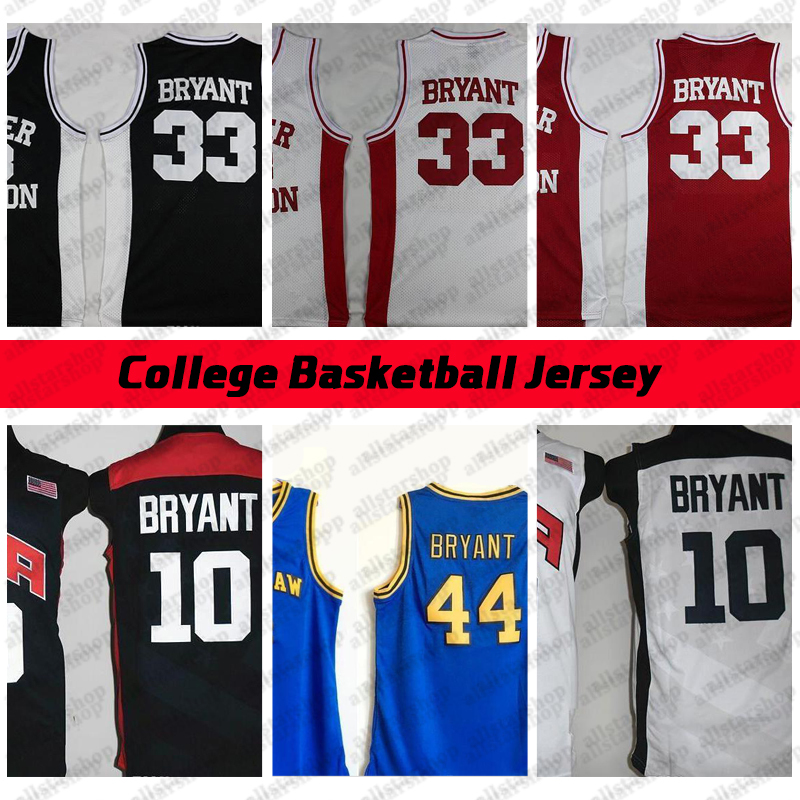 Mens Basketball Jersey NCAA 2012 Team USA Lower Merion 33 Bryant Jersey College High School Basketball Hightower Crenshaw Dream Red White Blue, Black;red
Mens Basketball Jersey NCAA 2012 Team USA Lower Merion 33 Bryant Jersey College High School Basketball Hightower Crenshaw Dream Red White Blue, Black;red