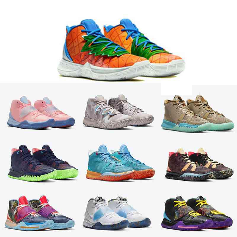 Topest Quality Kyri 5 6 7 Basketball Shoes Zapatos De Baloncesto Pineapple Chaussures House Bred Creator Soundwave Horus Men Womens Irvings Sneakers Size EU36-47
Topest Quality Kyri 5 6 7 Basketball Shoes Zapatos De Baloncesto Pineapple Chaussures House Bred Creator Soundwave Horus Men Womens Irvings Sneakers Size EU36-47