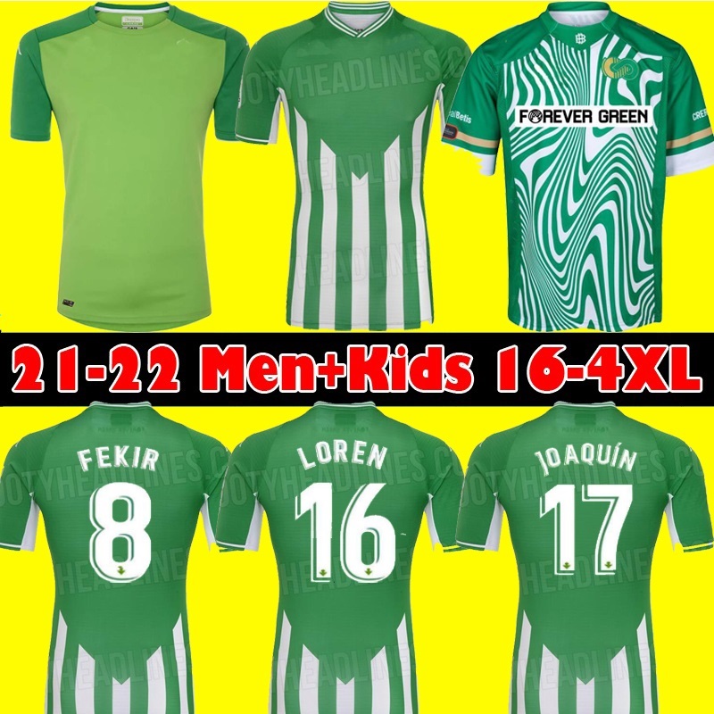 21 22 REAL Betis Soccer Jersey JOAQUIN Loren BOUDEBOUZ BARTRA 2021 2022 home away 3rd Training suit Commemorative Edition Fekir Football shirts MAN + KIDS, Green
21 22 REAL Betis Soccer Jersey JOAQUIN Loren BOUDEBOUZ BARTRA 2021 2022 home away 3rd Training suit Commemorative Edition Fekir Football shirts MAN + KIDS, Green