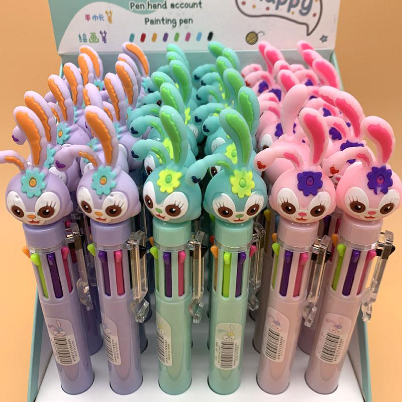 Pcs/lot Kawaii Long Ears 8 Colors Ballpoint Pen Cute Roller Ball Pens School Office Writing Supplies Stationery Gift, Blue;orange
Pcs/lot Kawaii Long Ears 8 Colors Ballpoint Pen Cute Roller Ball Pens School Office Writing Supplies Stationery Gift, Blue;orange