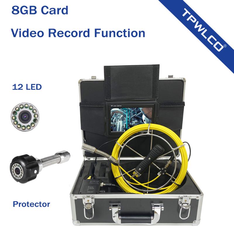 23mm Security Drain Inspection Camera Sewer Clean System Video Recorder Snake Cam 20-50m Cable IP Cameras
23mm Security Drain Inspection Camera Sewer Clean System Video Recorder Snake Cam 20-50m Cable IP Cameras