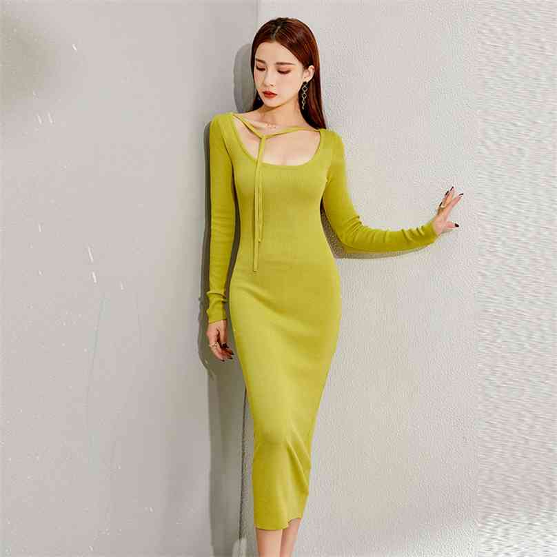 spring and summer style elegant sexy fashion thin retro slim wrap buttocks round neck office party for women dresses 210602, Fluorescent green
spring and summer style elegant sexy fashion thin retro slim wrap buttocks round neck office party for women dresses 210602, Fluorescent green