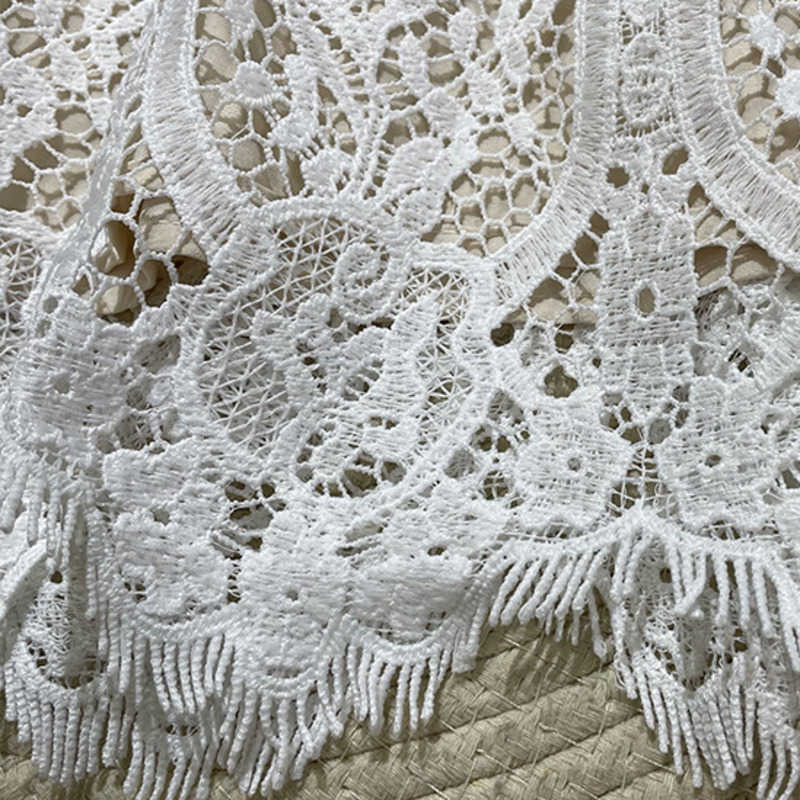 DEAT Women High Elastic Waist Buttocks Skirt Vintage Lace Hollow Out Shirt Two Piece Set Fashion Spring Summer 11B135 210709