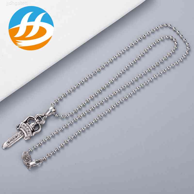 Fashion Luxury Designer Chrome\Hearts Necklace Thai Silver Clo Ch Large Holy Sword Pendant, the Same Atmospheric Men's Necklace
Fashion Luxury Designer Chrome\Hearts Necklace Thai Silver Clo Ch Large Holy Sword Pendant, the Same Atmospheric Men's Necklace