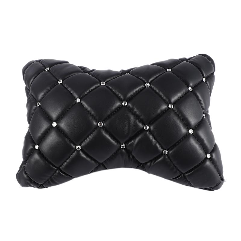 Seat Cushions Car Headrest PU Leather Breathable Crystal Neck Rest Cushion Pillow Universal Interior Accessories
Seat Cushions Car Headrest PU Leather Breathable Crystal Neck Rest Cushion Pillow Universal Interior Accessories