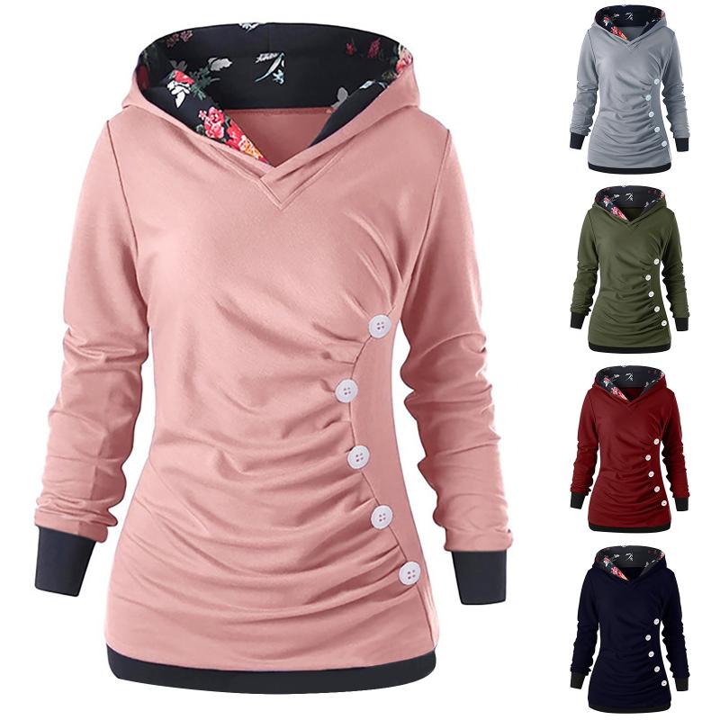 Women's Hoodies & Sweatshirts Oversized Hooded Plaid Print Hoodie Sweatshirt Ladies Long Sleeve Button Slim Warm Pullover Clothes
Women's Hoodies & Sweatshirts Oversized Hooded Plaid Print Hoodie Sweatshirt Ladies Long Sleeve Button Slim Warm Pullover Clothes