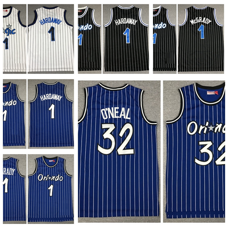 Retro Mens Penny 1 Hardaway Shaquille 32 Tracy 1 McGrady retro basketball Jersey have patch, Black;red
Retro Mens Penny 1 Hardaway Shaquille 32 Tracy 1 McGrady retro basketball Jersey have patch, Black;red