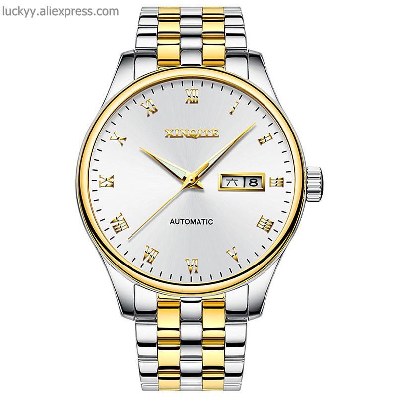 Wristwatches Stainless Steel Mens Watch Automatic Mechanical Male Simple Clock Butterfly Clasp Wristwatch A228, 03
Wristwatches Stainless Steel Mens Watch Automatic Mechanical Male Simple Clock Butterfly Clasp Wristwatch A228, 03