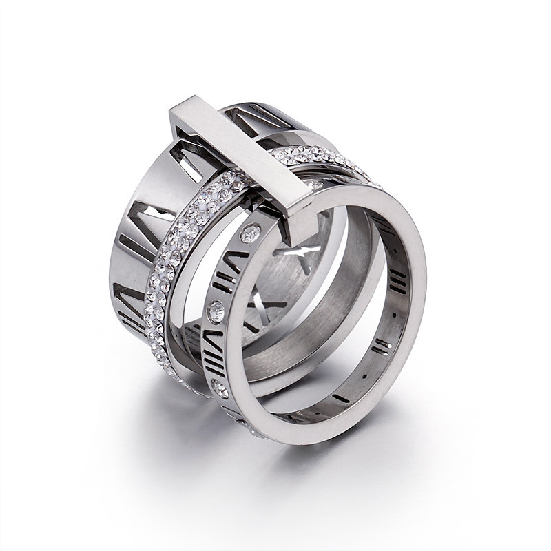 band rings stainless steel rose gold roman numerals ring fashion jewelry ring womens wedding engagement jewelry for women
band rings stainless steel rose gold roman numerals ring fashion jewelry ring womens wedding engagement jewelry for women
