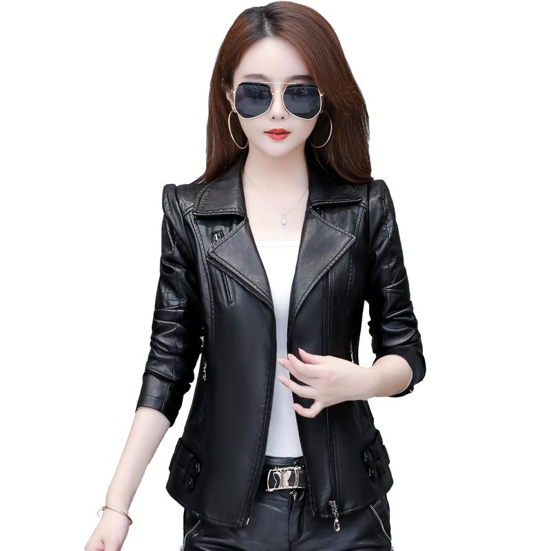 Women's Leather & Faux Top Women Clothing Coat Short Jacket Autumn Outwear Korean Style Youth For, Black
Women's Leather & Faux Top Women Clothing Coat Short Jacket Autumn Outwear Korean Style Youth For, Black