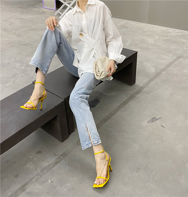Eilyken 2021 New Women Sandal Thin High Heel Elegant Ladies Pumps Shoes Narrow Band Summer Gladiator Sandals Shoes size -402agdaklhgadg, Black
Eilyken 2021 New Women Sandal Thin High Heel Elegant Ladies Pumps Shoes Narrow Band Summer Gladiator Sandals Shoes size -402agdaklhgadg, Black