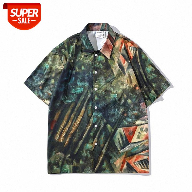 American retro full-print graffiti short-sleeved shirt male hip-hop loose bf wind beach couple coat jacket female #0q6p, White;black
American retro full-print graffiti short-sleeved shirt male hip-hop loose bf wind beach couple coat jacket female #0q6p, White;black