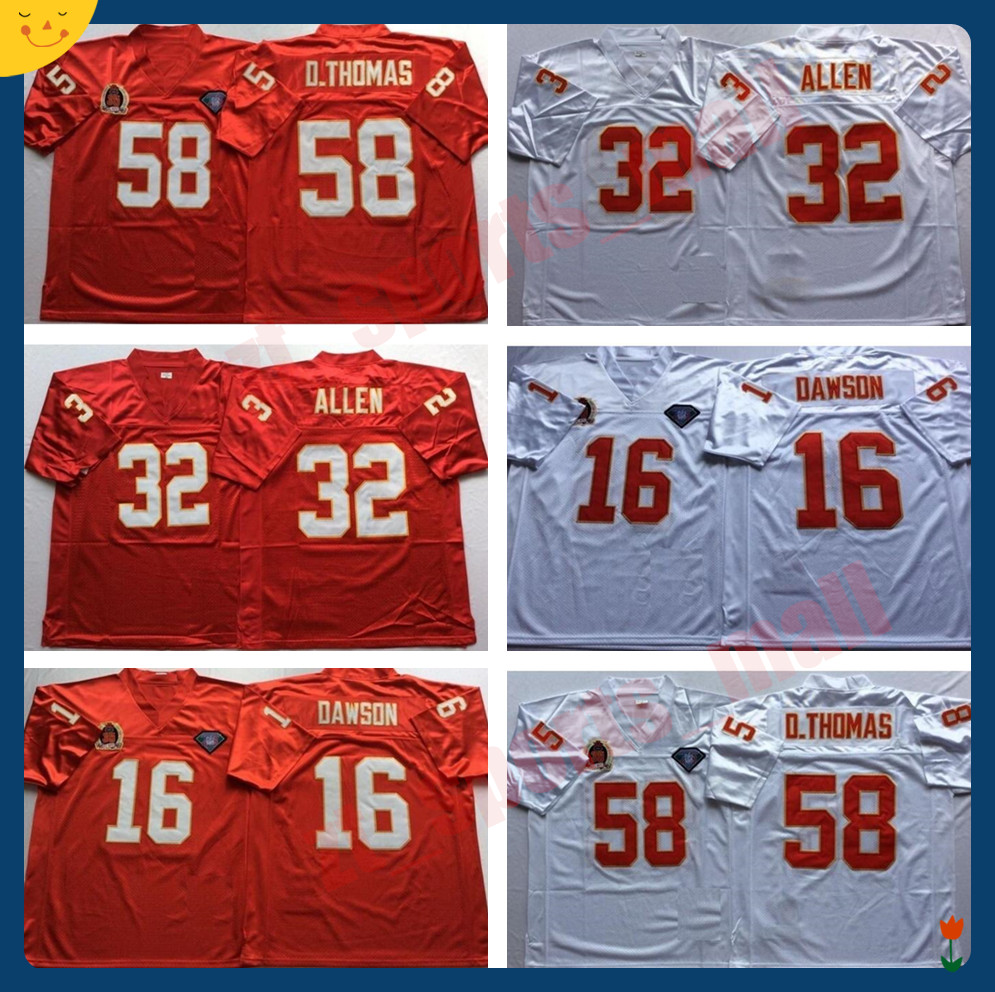 NCAA Football 19 Joe Montana 58 Derrick Thomas Jerseys 32 Marcus Allen 16 Len Dawson StitchGood Color Red White Man Vintage, As shown in illustration
NCAA Football 19 Joe Montana 58 Derrick Thomas Jerseys 32 Marcus Allen 16 Len Dawson StitchGood Color Red White Man Vintage, As shown in illustration